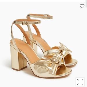 J. Crew Knotted Sandals: RUN SMALL by half-whole size 9.5= 8.5/9, 10.5=9.5/10